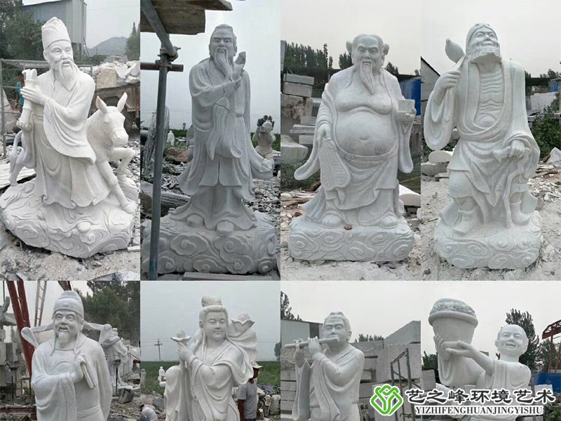 景区神话人物石材雕塑